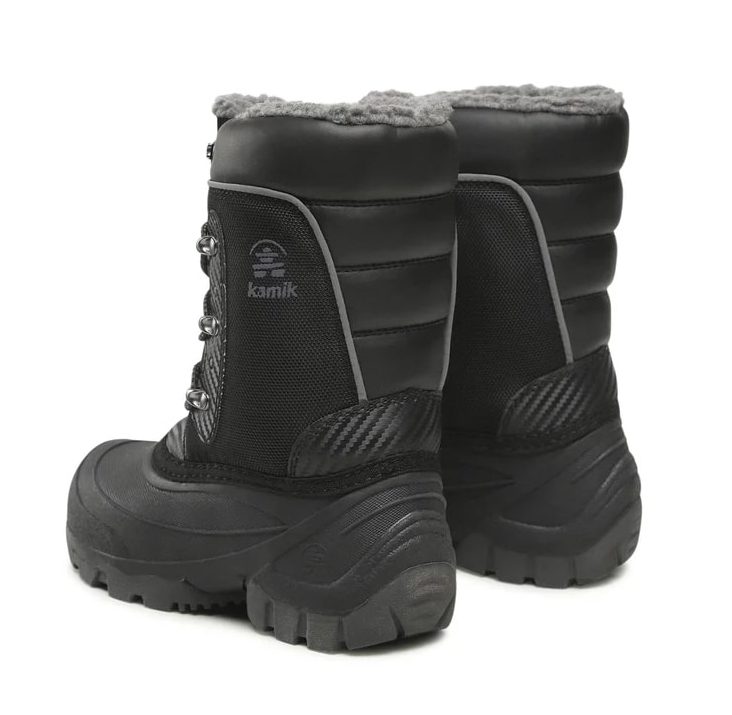 Ботинки Kamik Luke черные обувь для активного отдыха, походов, туризма и путешествий для онлайн магазина спортивной экипировки