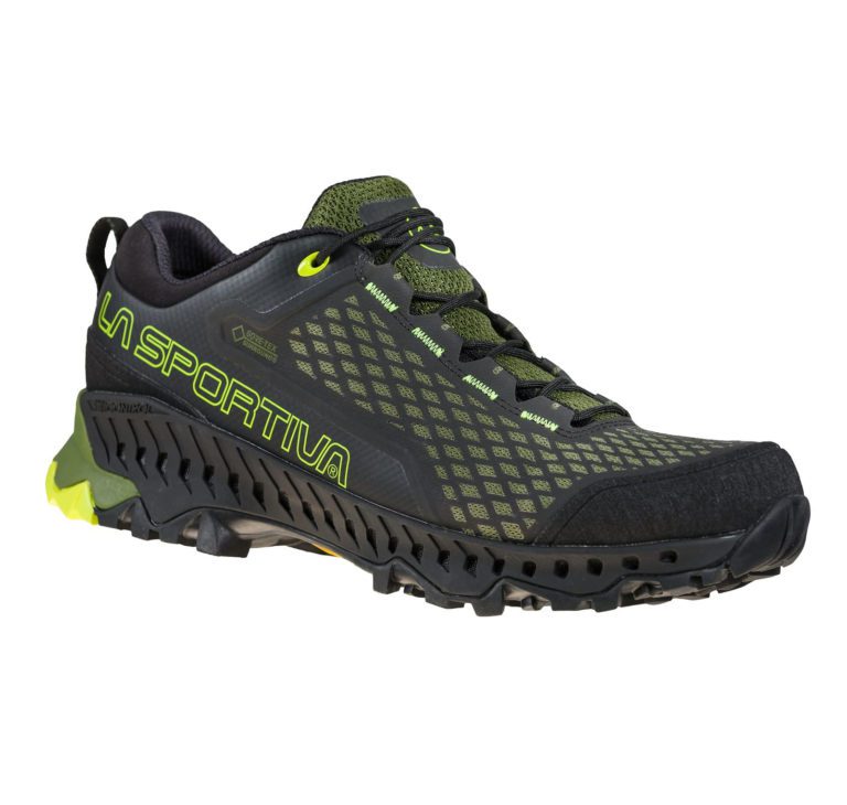 Обувь для активного отдыха La Sportiva Spire GTX черно-неоновая для походов и путешествий на сайте интернет-магазина спортивной экипировки