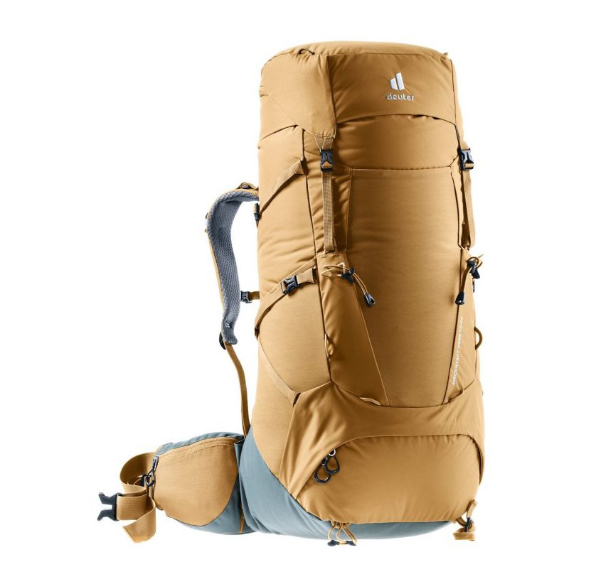Рюкзак Deuter Aircontact Core 50+10 для активного отдыха, походов и путешествий, одежда и обувь для хайкинга, альпинизма и туризма