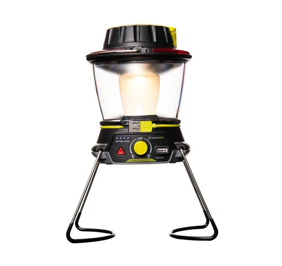 Goal Zero Lighthouse 600 Портативный фонарь Goal Zero Lighthouse 600 для активного отдыха походов и путешествий обувь одежда и снаряжение для скалолазания, хайкинга и альпинизма