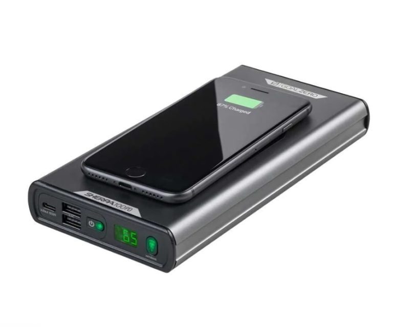 Таргет на фото зарядное устройство Goal Zero Sherpa 100 PD Power Pack для активного отдыха походов и путешествий в онлайн-магазине одежды и обуви для активного образа жизни