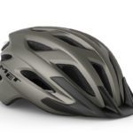 Детский велосипедный шлем Met Crossover Titanium для активного отдыха, походов, путешествий, лыжного спорта и экстремальных видов активной жизни