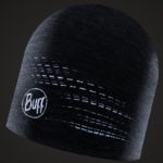 Светоотражающая шапка Buff Dryflx Solid Light Grey для активного отдыха и туризма, одежда и обувь для походов и путешествий