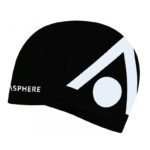 Трехчастная шапочка для плавания Aqua Sphere Tri Cap Black White для активного отдыха плавания и спорта, экипировка для купания, обувь и одежда для путешествий и походов для онлайн магазина товаров для активной жизни