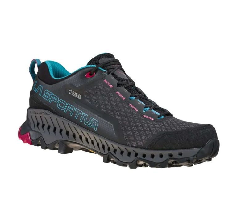 Кроссовки La Sportiva Spire Gtx черные и топаз для активного отдыха походов альпинизма и путешествий в онлайн магазине спортивной одежды и обуви