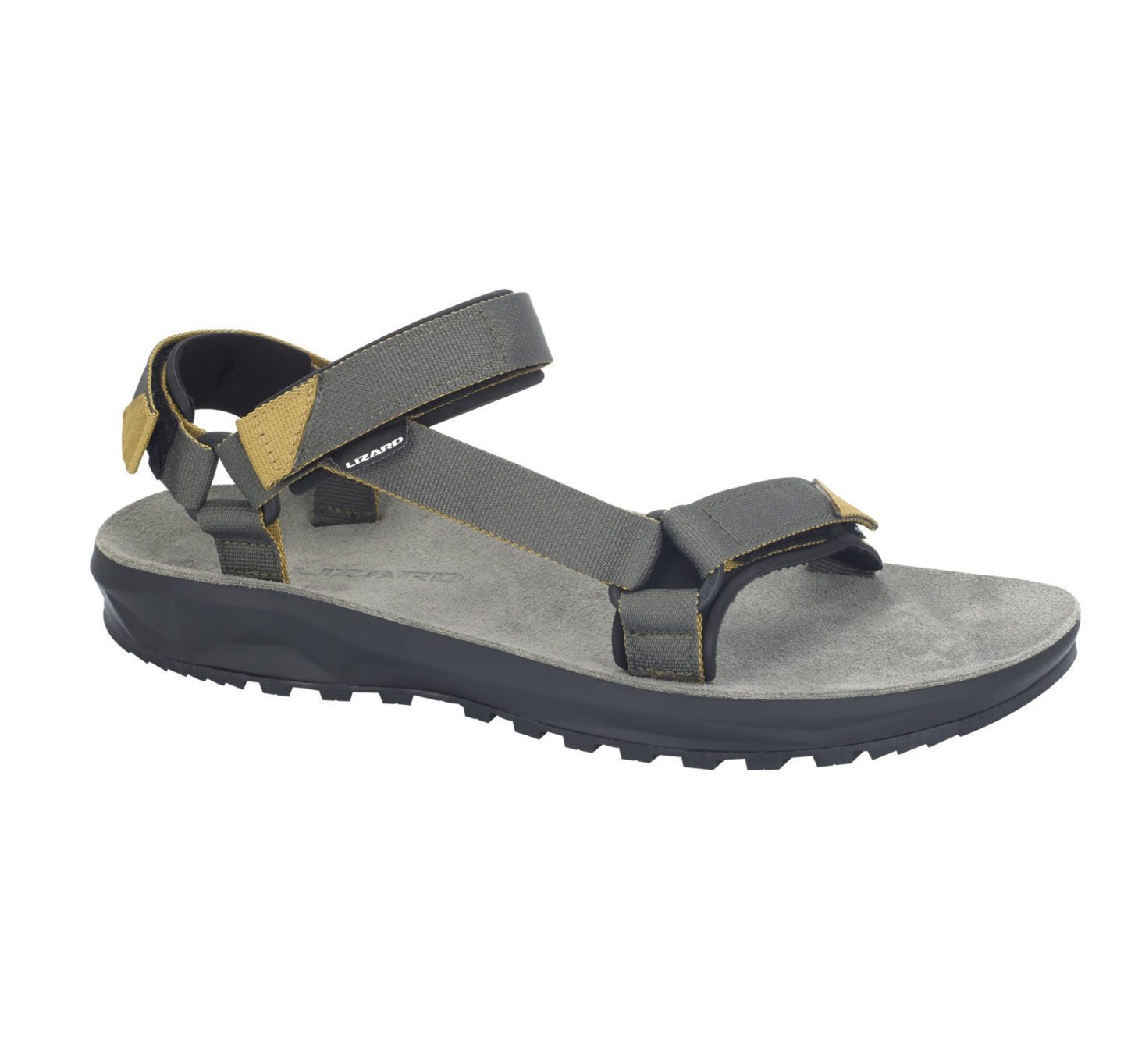 Мужские сандалии Lizard Super Hike для активного отдыха и походов на природе, комфортная обувь для путешествий, для туризма, хайкинга и альпинизма в зеленом оттенке для магазина активной жизни