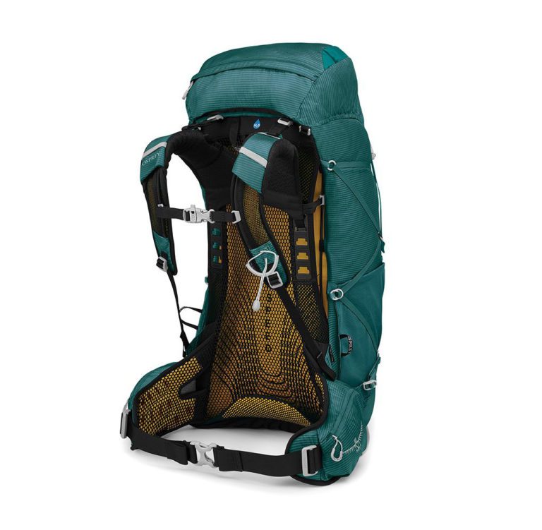 Рюкзак Osprey Eja 48 для активного отдыха походов альпинизма и путешествий, женский эргономичный баул для спорттоваров и одежды для треккинга и туризма