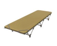 Раскладушка Robens Outpost Low Light Grey для активного отдыха, туристической одежды и обуви для походов и путешествий