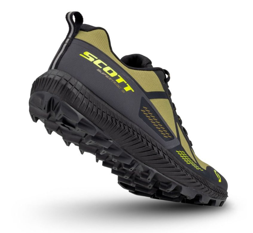 Кроссовки Scott Supertrac 3 mud green black для активного отдыха, походов, бега, спортивной одежды и обуви в онлайн магазине для любителей приключений и путешествий