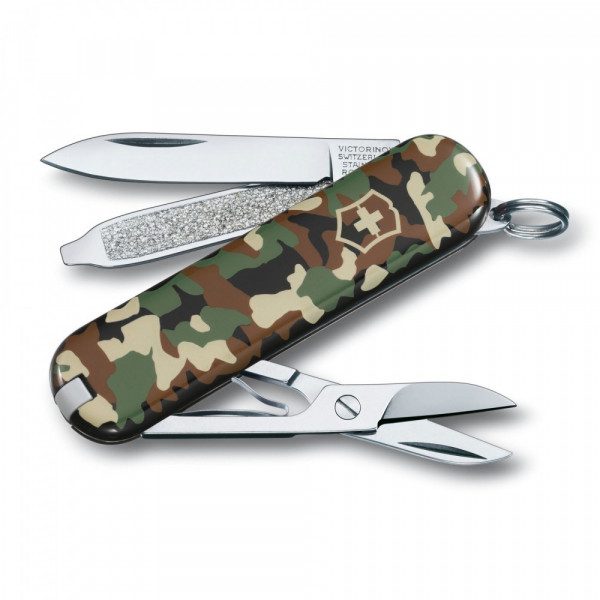 Victorinox Classic 0.6223.94 Мультиинструмент брелок Victorinox Classic SD для активного отдыха походов альпинизма путешествий обуви и одежды для пляжных и туристических приключений