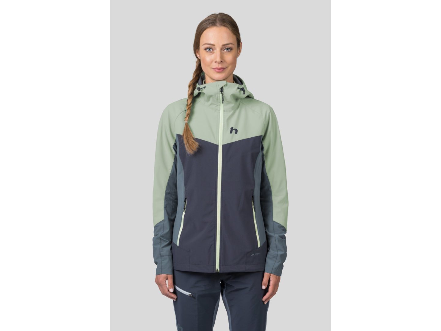 Теплая женская куртка Hannah Pulla Wmn bok choy и india ink для активного отдыха, походов и путешествий, идеальная для одежды и обуви для активной жизни в онлайн магазине