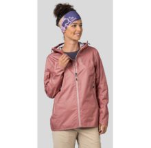 Легкая женская куртка Hannah Skylark для активного отдыха, походов и путешествий с ярким цветом canyon rose для занятия спортом и активного образа жизни в онлайн магазине спортивной одежды и обуви