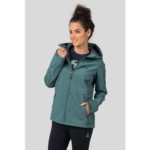 Женская куртка Hannah Zury Wmn для активного отдыха, походов, путешествий и альпинизма в темно-зеленом лесном стиле для онлайн магазина активной одежды и обуви