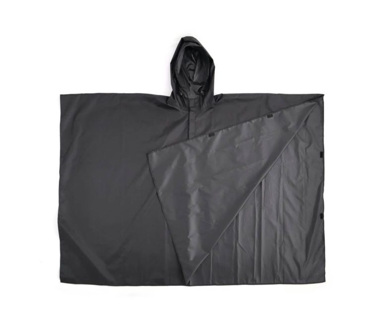 Классическое пончо для активного отдыха, походов и туризма, одежда и обувь для путешествий, Mountaineering и outdoor активностей в стиле Origin Outdoors Hiker black