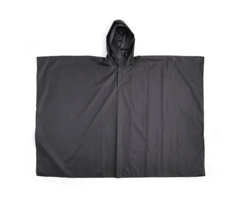 Тонкое пончо Origin Outdoors Hiker черное для активной жизни, походов и путешествий, одежда и обувь для туризма и альпинизма