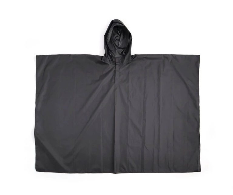 Тонкое пончо Origin Outdoors Hiker черное для активной жизни, походов и путешествий, одежда и обувь для туризма и альпинизма