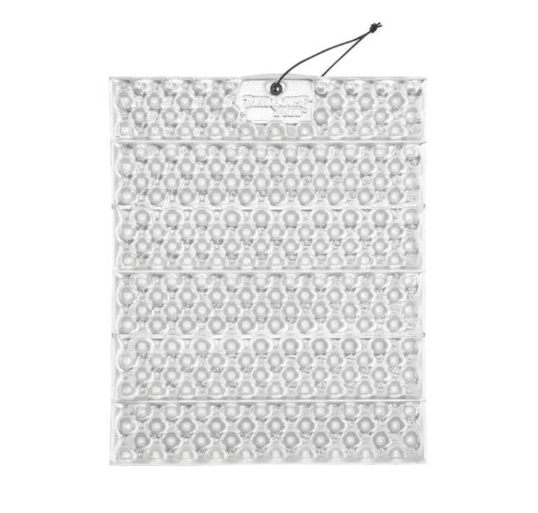 Термоподушка Therm-A-Rest Z-Seat для активного отдыха, походов и путешествий в синем и серебряном цвете для одежды и обуви для туризма и альпинизма