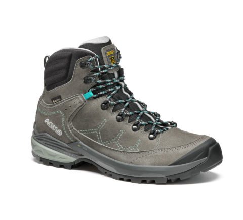 Тамходы для активного отдыха и туризма, ботинки Asolo Falcon EVO NBK GV графитово-аква для hiking альпинизма и путешествий на онлайн-магазин с обувью и одеждой для активной жизни