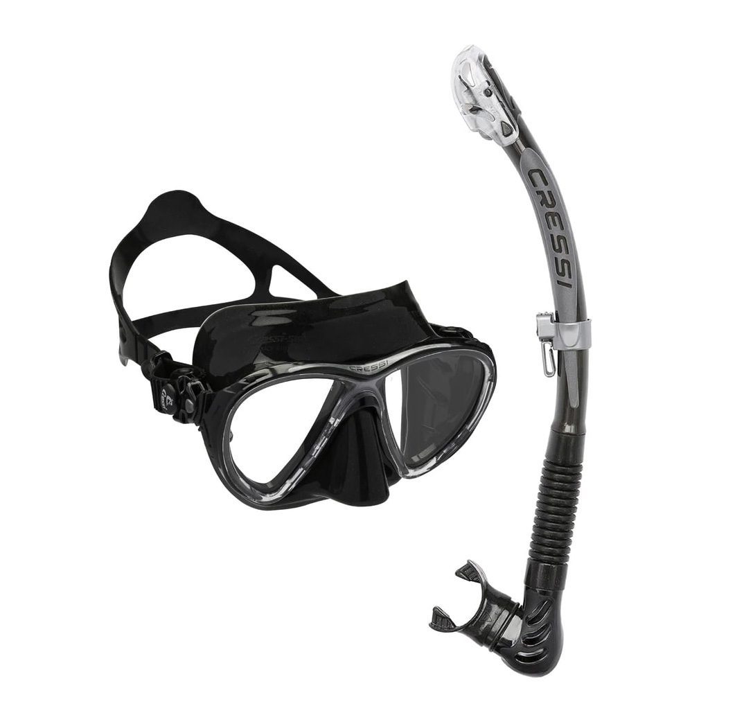Товары для активного отдыха онлайн магазин — комплект для дайвинга Cressi-Sub Big Eyes Evolution+Alpha UD — одежда обувь снаряжение для походов путешествий и активного отдыха