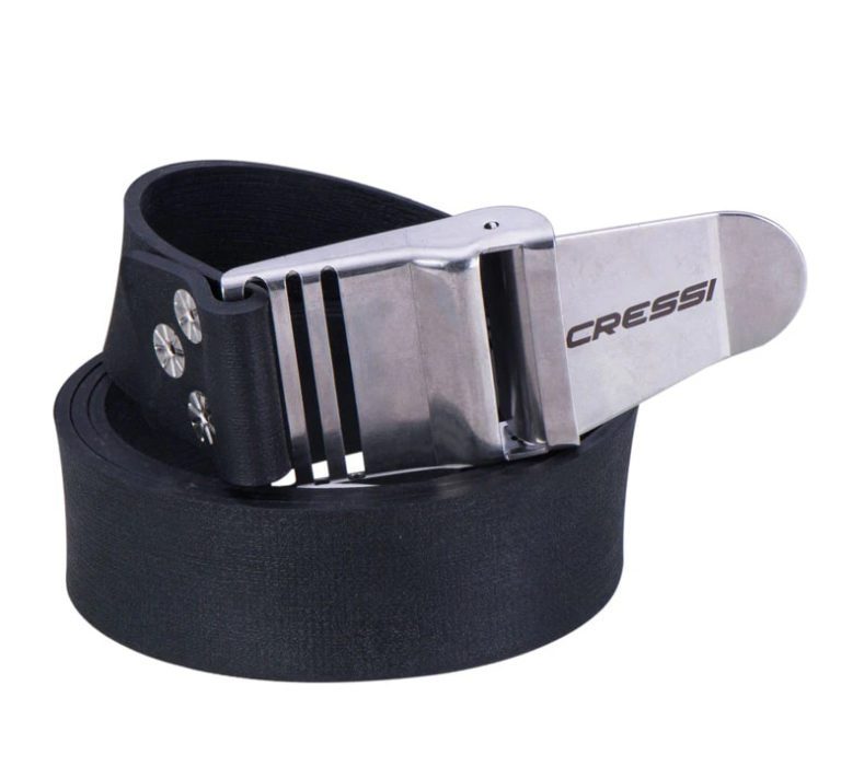Ремень Cressi-Sub Malta Rubber черный для активного отдыха, туризма и горных походов — одежда и обувь для путешествий и альпинизма