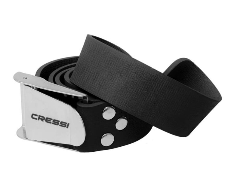 Ремень Cressi-Sub Malta Rubber черный для активного отдыха, походов, путешествий, обувь и экипировка для альпинизма и туризма