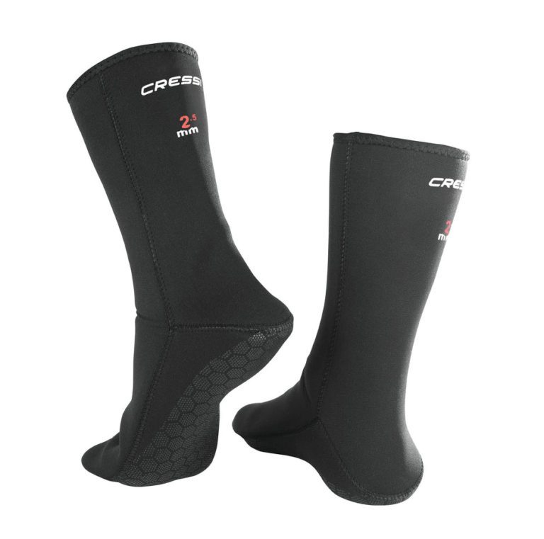 Ролик носки Cressi-Sub Orata черные 2.5мм для активного отдыха, туристических походов, дайвинга и горных приключений в интернет магазине одежды и обуви для активной жизни