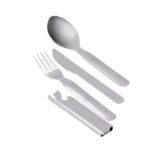 Набор столовых приборов для активного отдыха, путешествий и туризма на странице о спортивной одежде и обуви для хайкинга и альпинизма