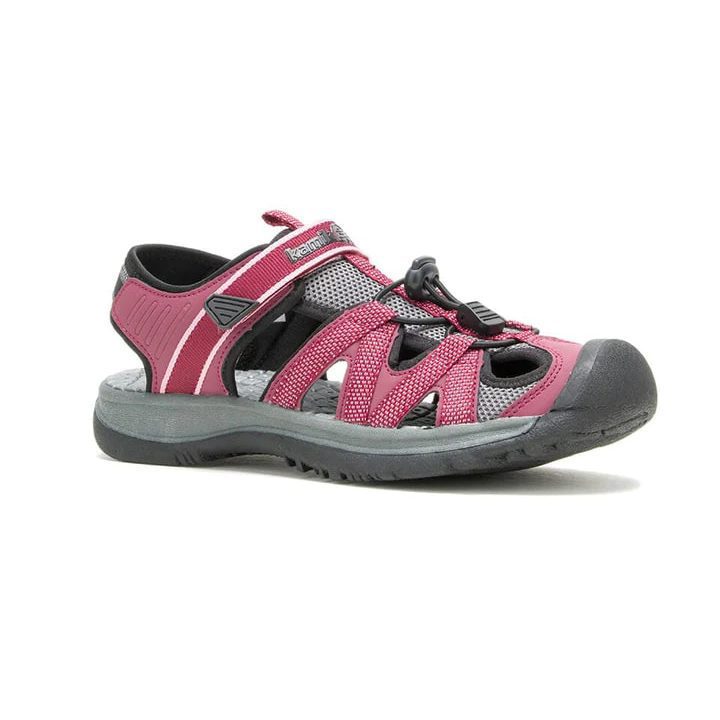 Тапки Kamik Islander2 бордового цвета для активного отдыха, путешествий, хайкинга, альпинизма и повседневной носки в онлайн магазине обуви и одежды