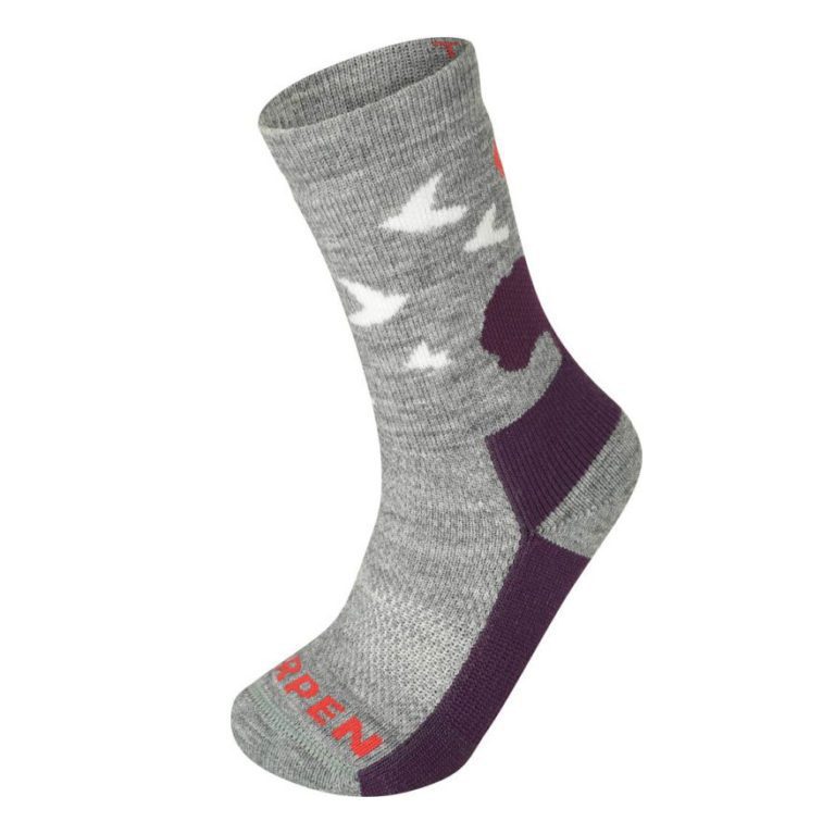 Носки Lorpen T2KE серые для активного отдыха походов альпинизма и путешествий, спортивная обувь для туризма и outdoor активностей