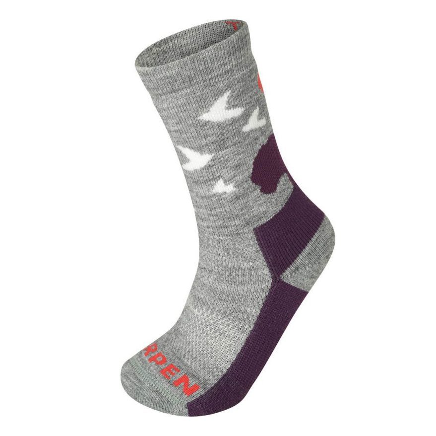 Lorpen T2KE grey Носки Lorpen T2KE серые для активного отдыха походов альпинизма и путешествий, спортивная обувь для туризма и outdoor активностей