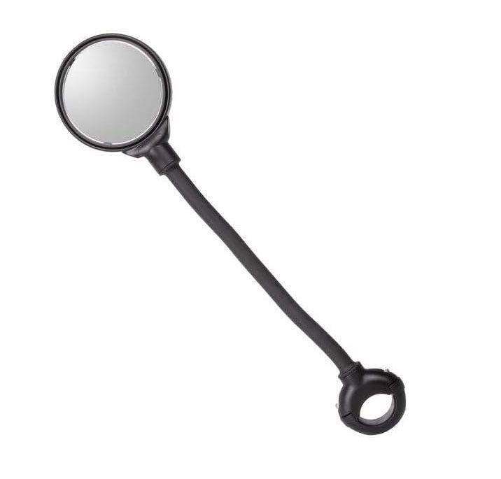 Зеркало для велосипеда M-WAVE Spy Flex 190 мм для активного образа жизни, экипировки для велоспорта и путешествий, аксессуары для хайкинга, походов и альпинизма