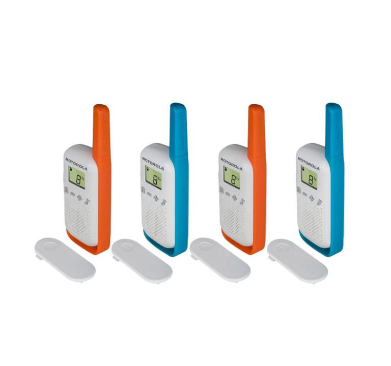 Туристическая рация Motorola Talkabout T42 Quad для активного отдыха, путешествий, походов, горных восхождений и спортивной обуви и одежды для активной жизни