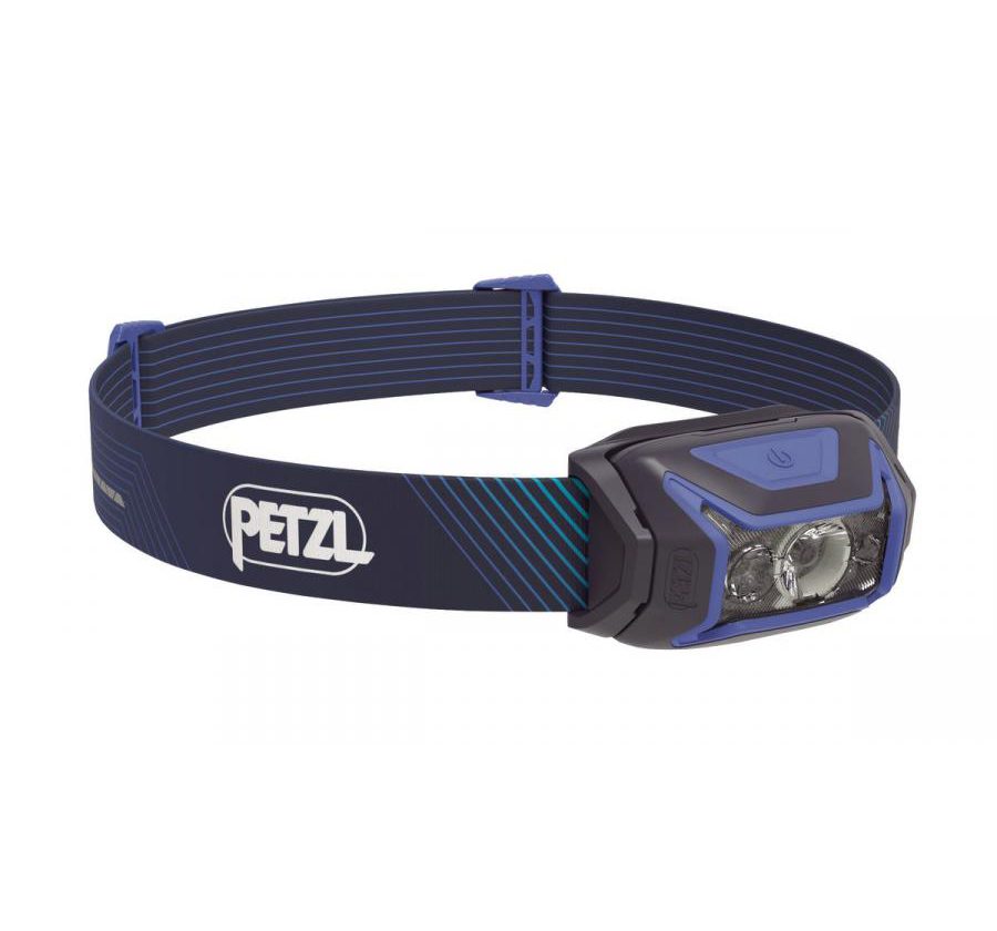 Налобный фонарь Petzl Actik Core голубой для активного отдыха, походов, альпинизма и путешествий на сайте интернет-магазина активной жизни