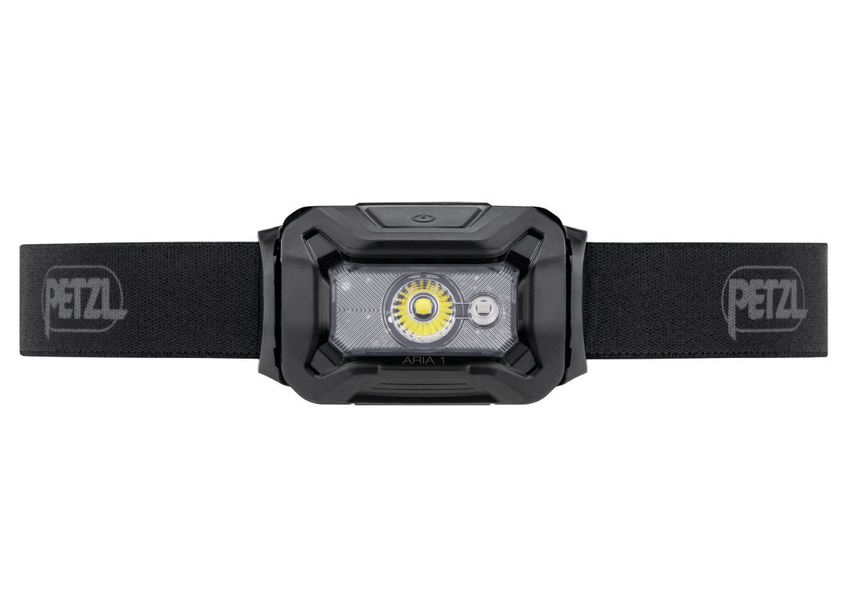 Фонарь налобный Petzl Aria 1 RGB черный для активного отдыха походов путешествий лыжных спортивов и альпинизма в интернет-магазине товаров для активной жизни