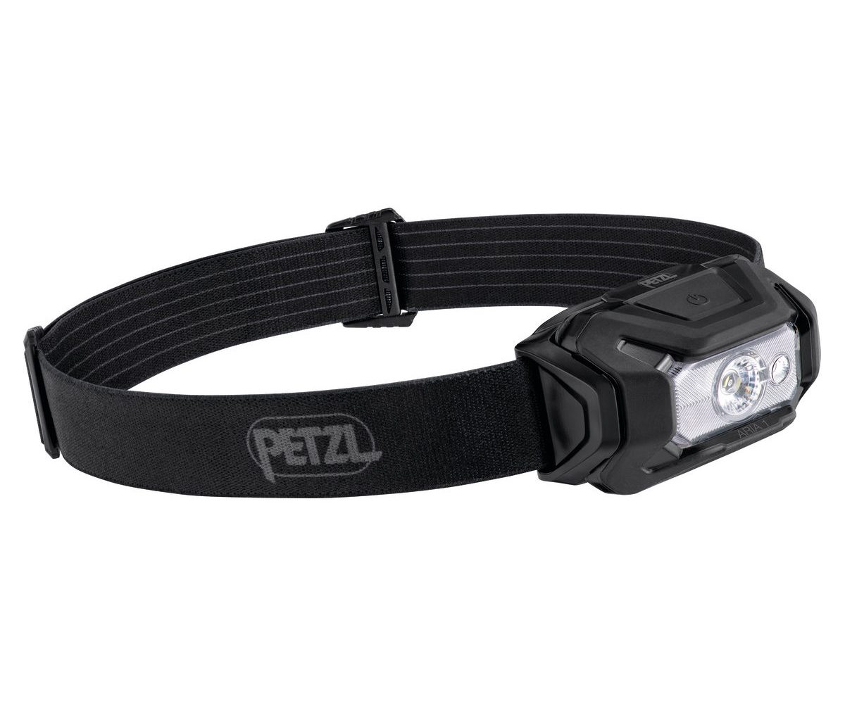 Лобный фонарь Petzl Aria 1 RGB черный для активного отдыха, туризма и походов — экипировка для походов, альпинизма и путешествий