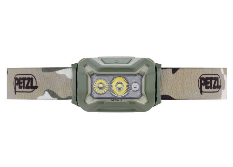 Лобный фонарь Petzl Aria 2 RGB черный для активного отдыха, спортивной одежды, походов и путешествий, товары для альпинизма и туризма в интернет магазине