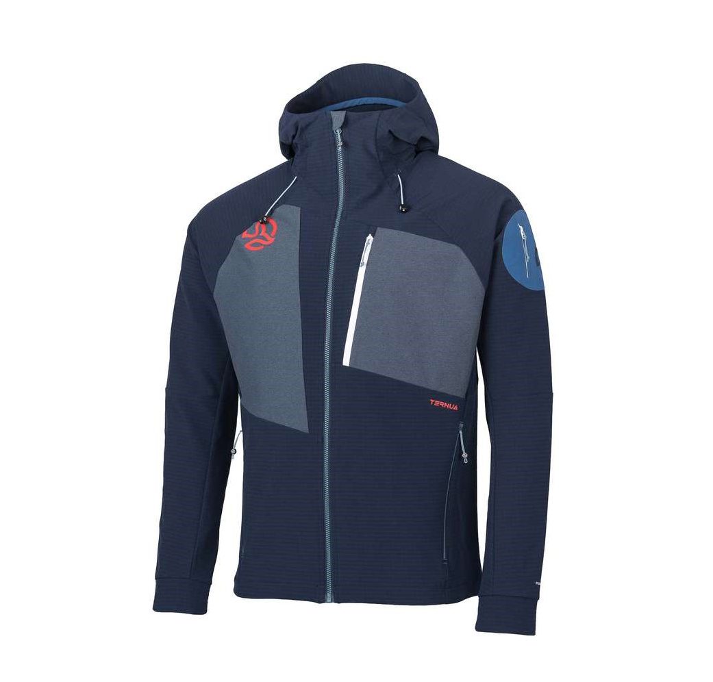 Тёмно-морская куртка Ternua Demin Hard Mns для активного отдыха, путешествий, альпинизма и походов, одежда и обувь для активного образа жизни онлайн магазин