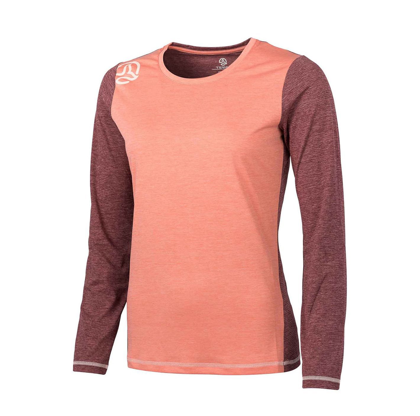 Женская футболка Ternua Krodina Tee LS Wmn для активного отдыха и путешествий, идеально подходит для походов, альпинизма и занятий спортом в онлайн-магазине активной жизни