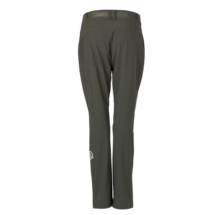 Качественные спортивные штаны Ternua Mikas Wmn темно-зеленого цвета для активного отдыха, походов и путешествий в интернет-магазине экипировки для активного образа жизни