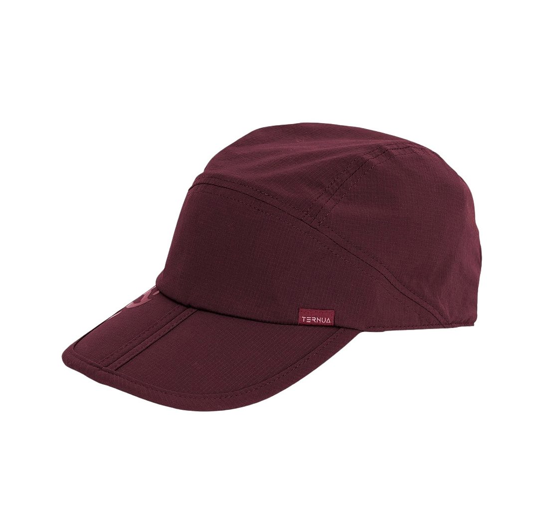 Кепка Ternua Suez Vu бордовая для активного отдыха одежды обуви для путешествий хайкинга альпинизма и приключений в интернет-магазине товаров для активного образа жизни