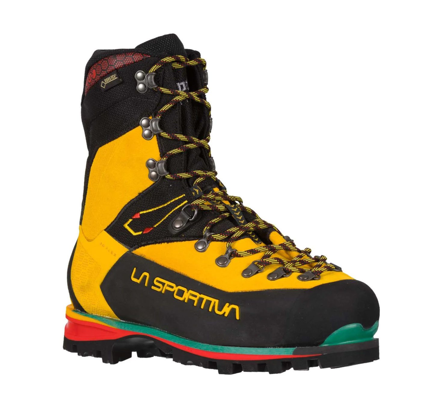 Желтые ботинки La Sportiva Nepal Evo GTX для активного отдыха, походов, альпинизма и путешествий на сайте магазина спортивной одежды и обуви