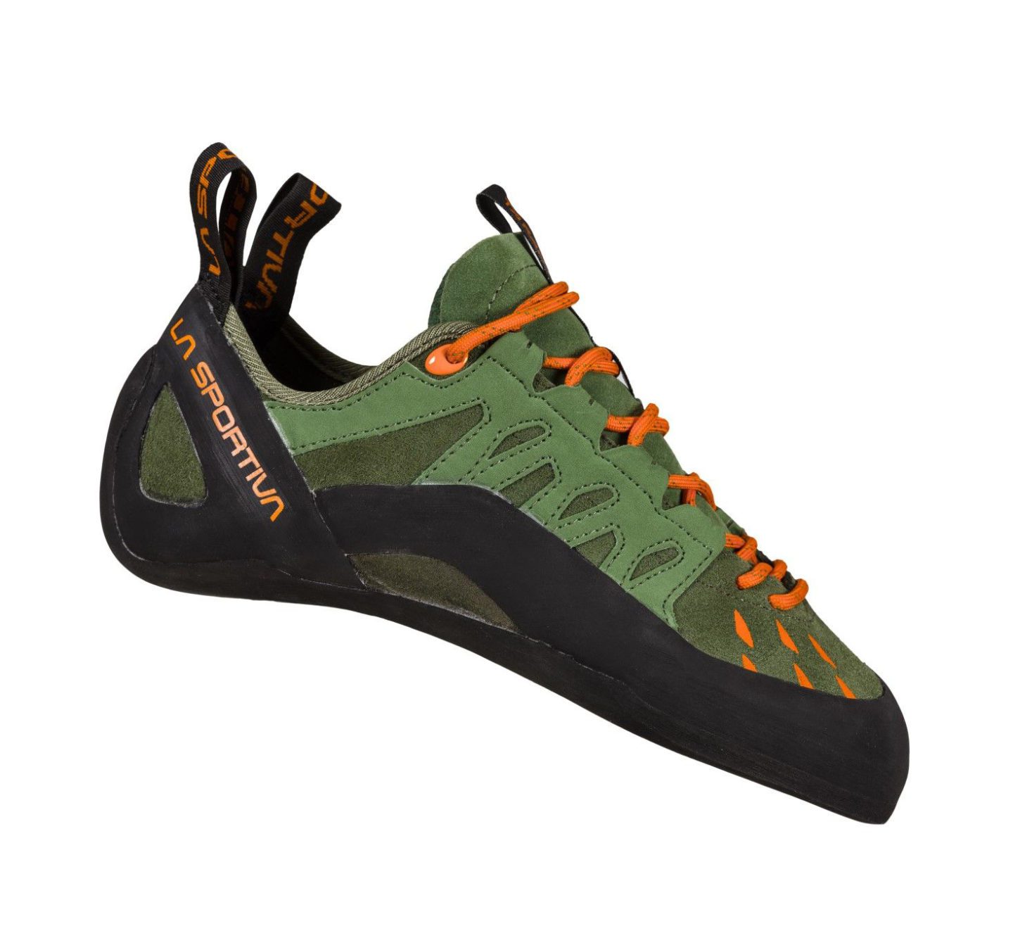 Каменные туфли La Sportiva Tarantulace оливково-оранжевые для скалолазания активные товары для магазина обуви для лазания скал hiking путешествия и альпинизм