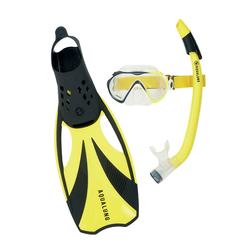 Aqualung Compass Black Yellow Купальный комплект Aqualung Compass черно-желтый для активного отдыха, плавания, путешествий, альпинизма и походов в интернет-магазине товаров для путешествий и активного образа жизни