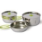 Портативный набор кастрюль Pinguin Duo steel S для активного отдыха, путешествий и кемпинга, идеально подходит для походов и путешествий в интернет-магазине товаров для активной жизни