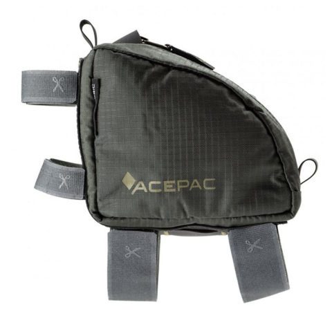 Велосумка на раму Acepac Tube MKIII Grey для активного отдыха, походов и путешествий, складная обувь и одежда для туризма, экипировка для хайкинга, альпинизма и велоспорта в онлайн магазине