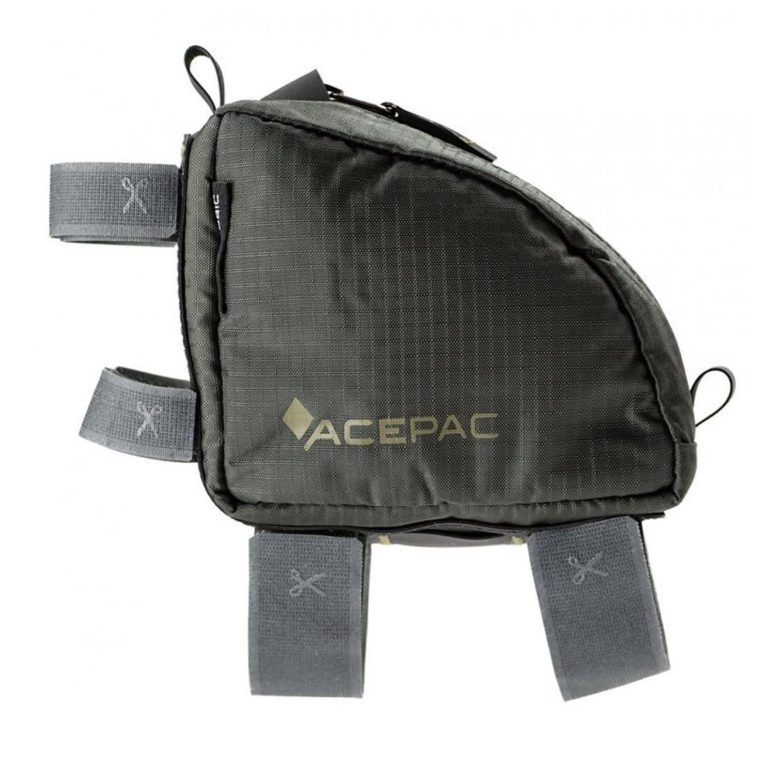 Велосумка на раму Acepac Tube MKIII Grey для активного отдыха, походов и путешествий, складная обувь и одежда для туризма, экипировка для хайкинга, альпинизма и велоспорта в онлайн магазине