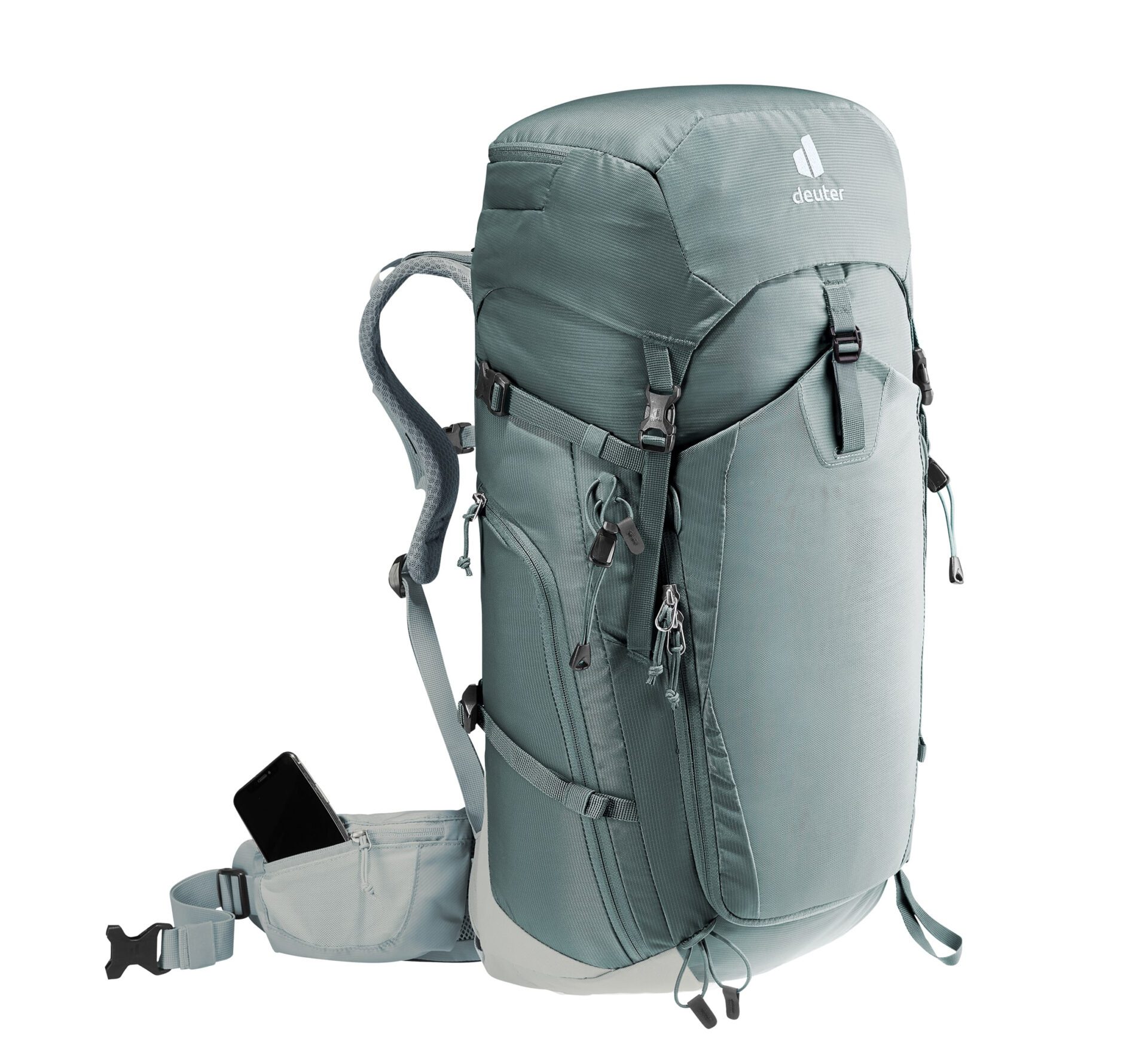 Рюкзак Deuter Trail Pro 34 SL для активного отдыха походов и путешествий с экипировкой для спортивной одежды, обуви и туристического снаряжения для онлайн магазина товаров для активной жизни