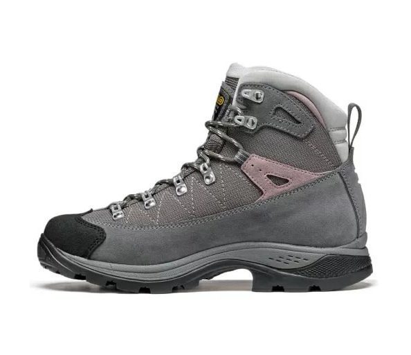 Тумблерные ботинки Asolo Finder GV ML для активного отдыха, походов, альпинизма, путешествий и активной жизни, серые и розовые, обувь для путешествий и outdoor активностей