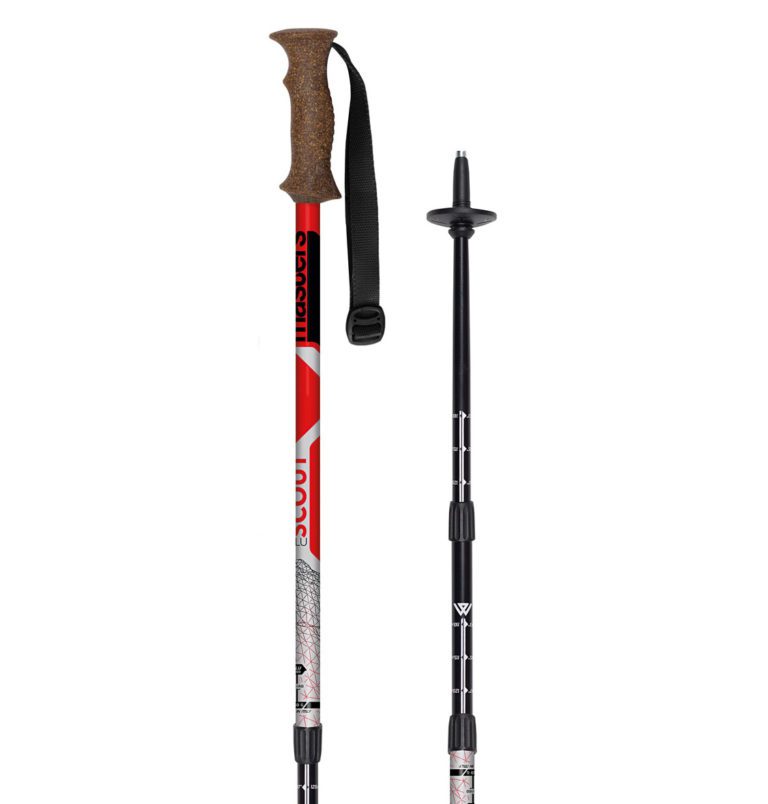 Треккинговые палки Masters Scout красные для активного отдыха туризма походов и альпинизма на онлайн магазине экипировки для активной жизни