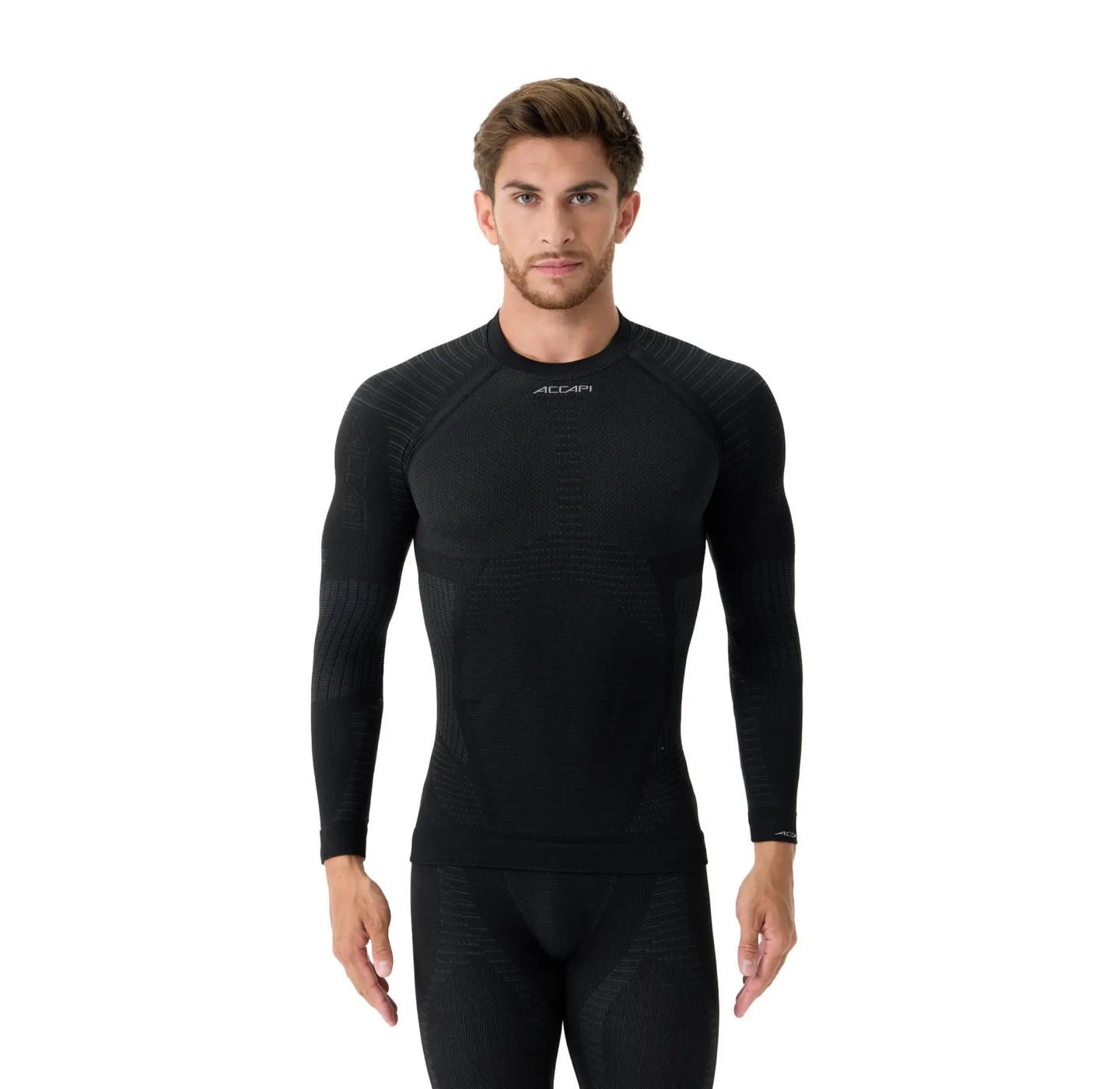 Термофутболка Accapi Xperience Mns в черном и антрацитовом цвете для активного отдыха, походов, альпинизма, путешествий и спортивной экипировки в онлайн магазине